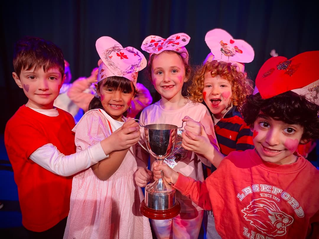 This year, our Pre-Prep House Song event happened to fall on Valentine’s Day, and what better way to celebrate our love and care for each other within our school community!