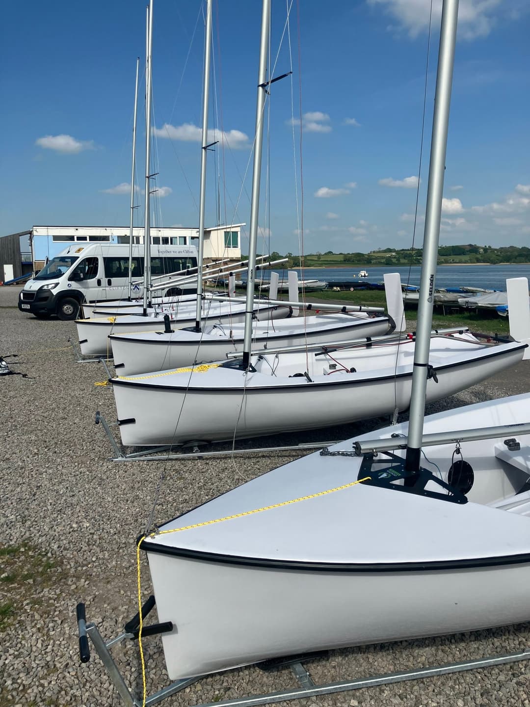 We are deeply grateful to a legacy gift to the College that has enabled us to add six new sailing boats to our fleet. 