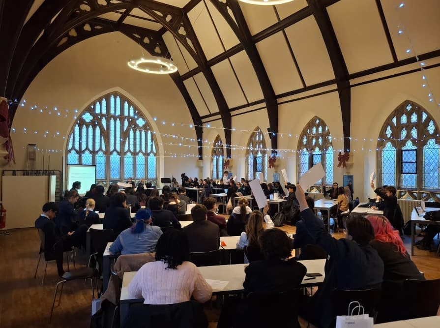 The Model United Nations (MUN) Society hosted the College's inaugural MUN conference, CLIFMUN, on Saturday 22nd November. 