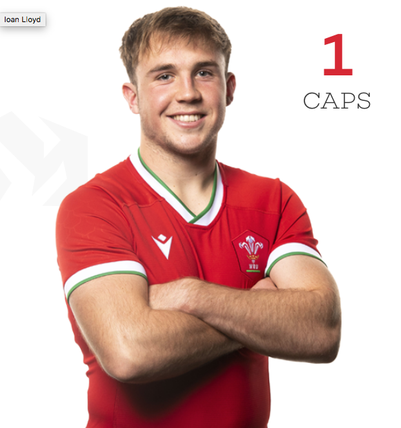 OC Ioan Lloyd wins first cap for Wales Clifton College