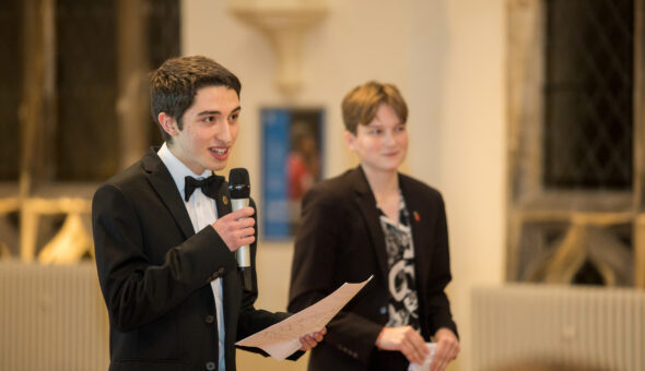 031123 CC Jnr Scholars Concert Nicholas Hammond Society Dinner 9705